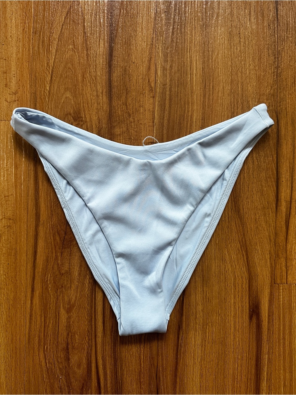 Left On Friday Pale Blue High-Cut Bikini Bottom